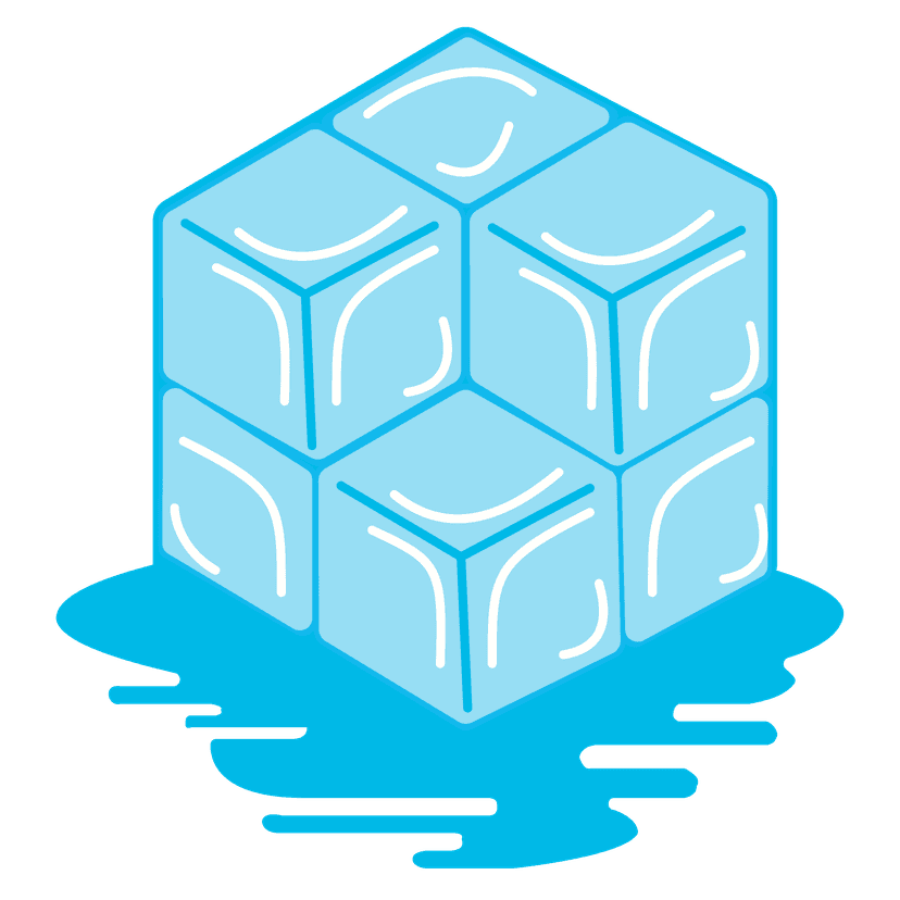 IceCube Logo - A stylized cube representing the IceCube speedcubing platform